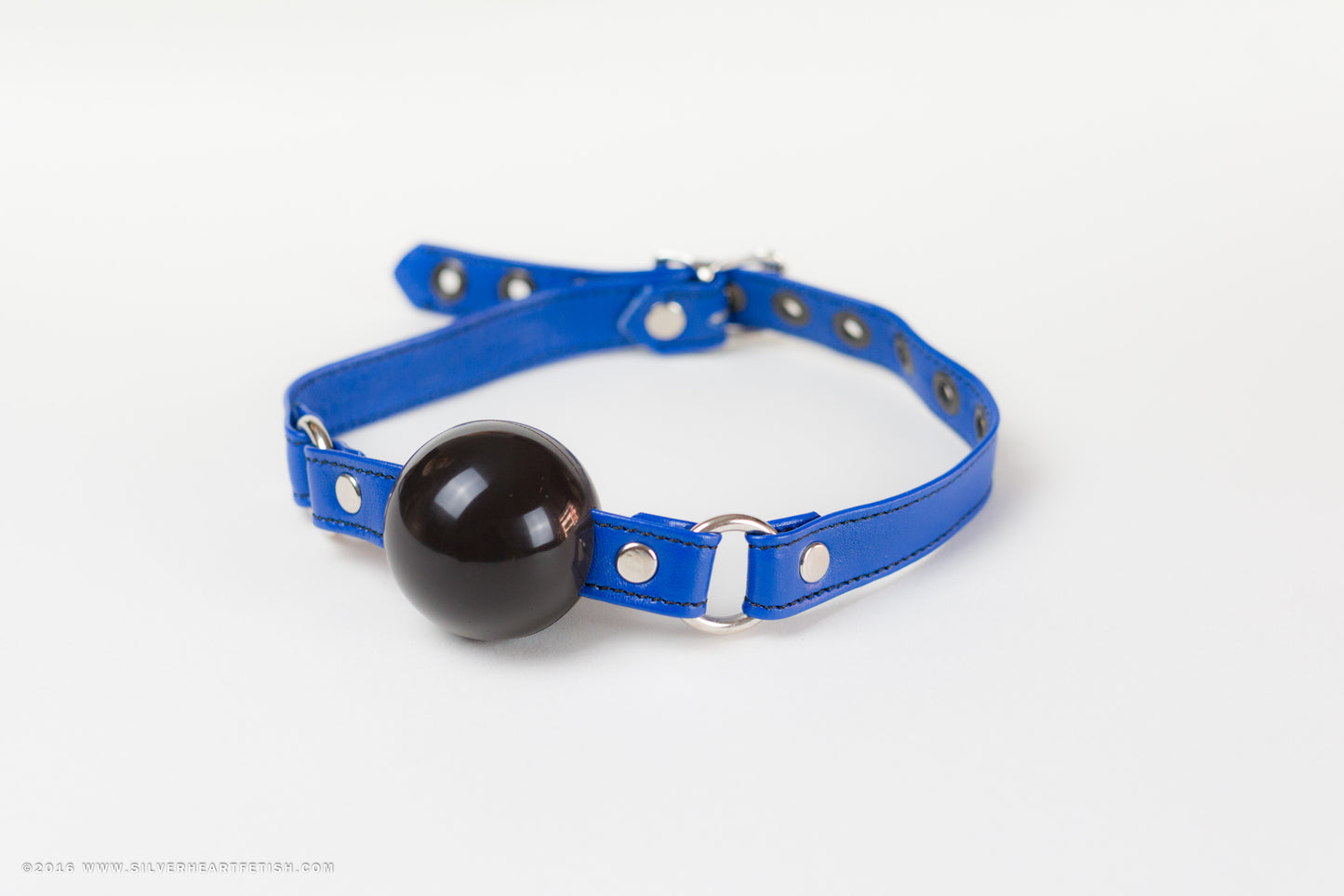 Leather Bondage Single Strap Ball Gag