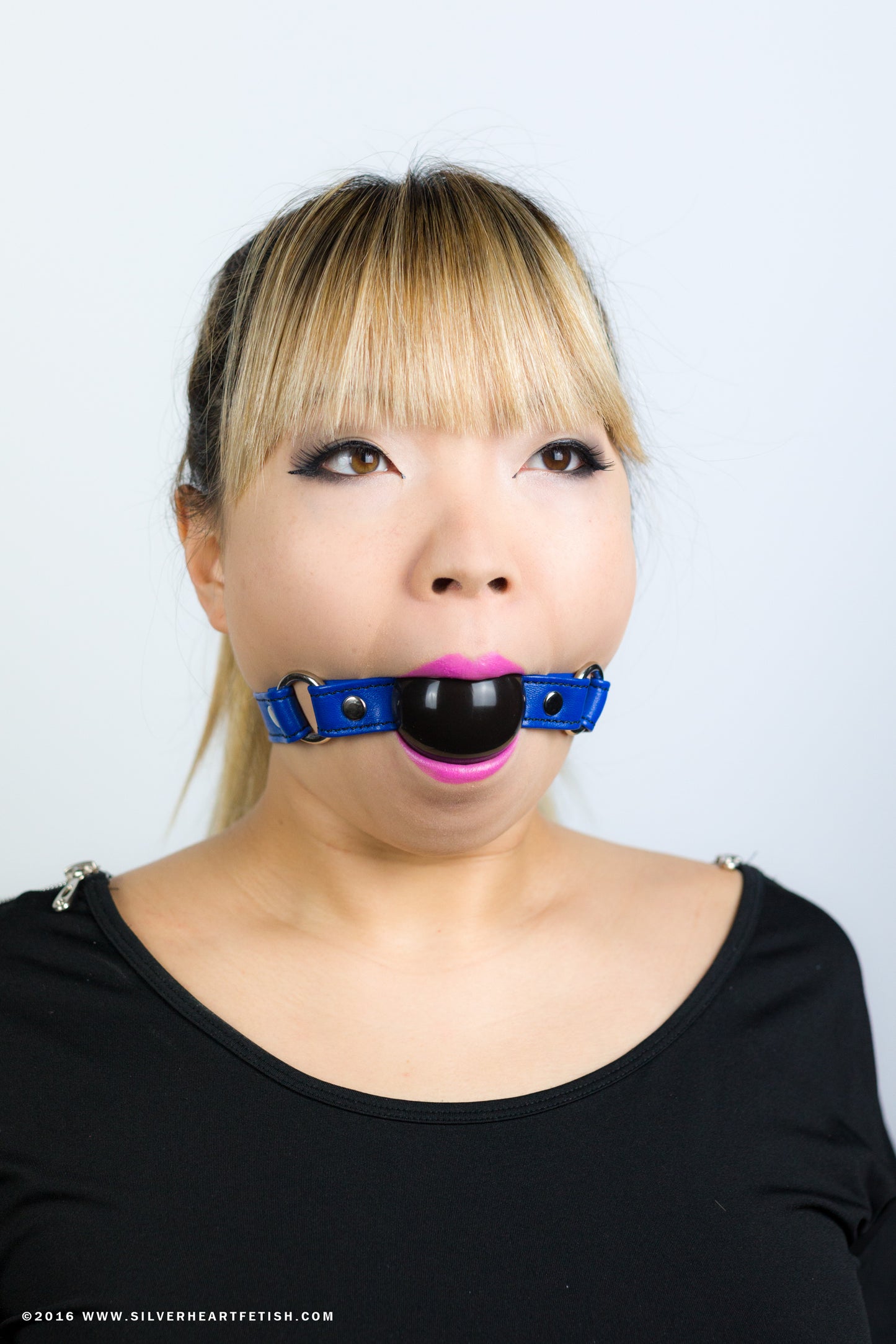Leather Bondage Single Strap Ball Gag