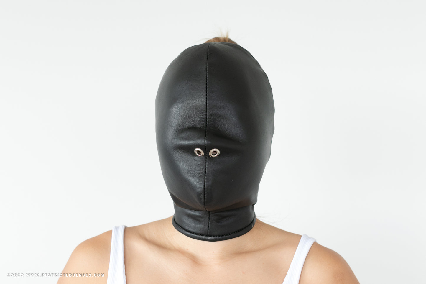 Leather Bondage Hood