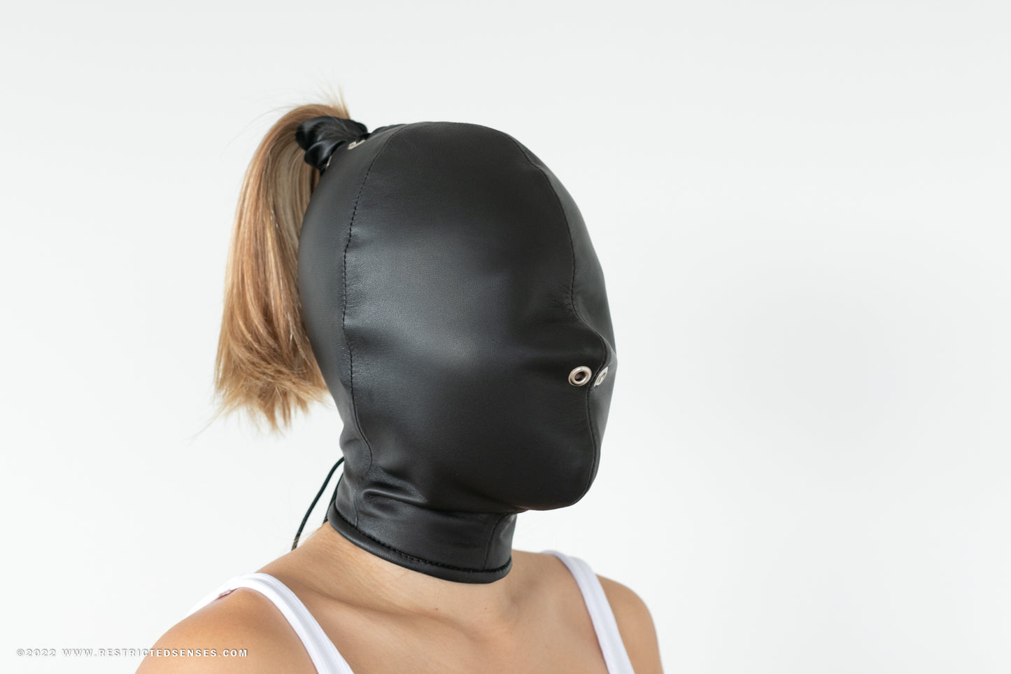 Leather Bondage Hood