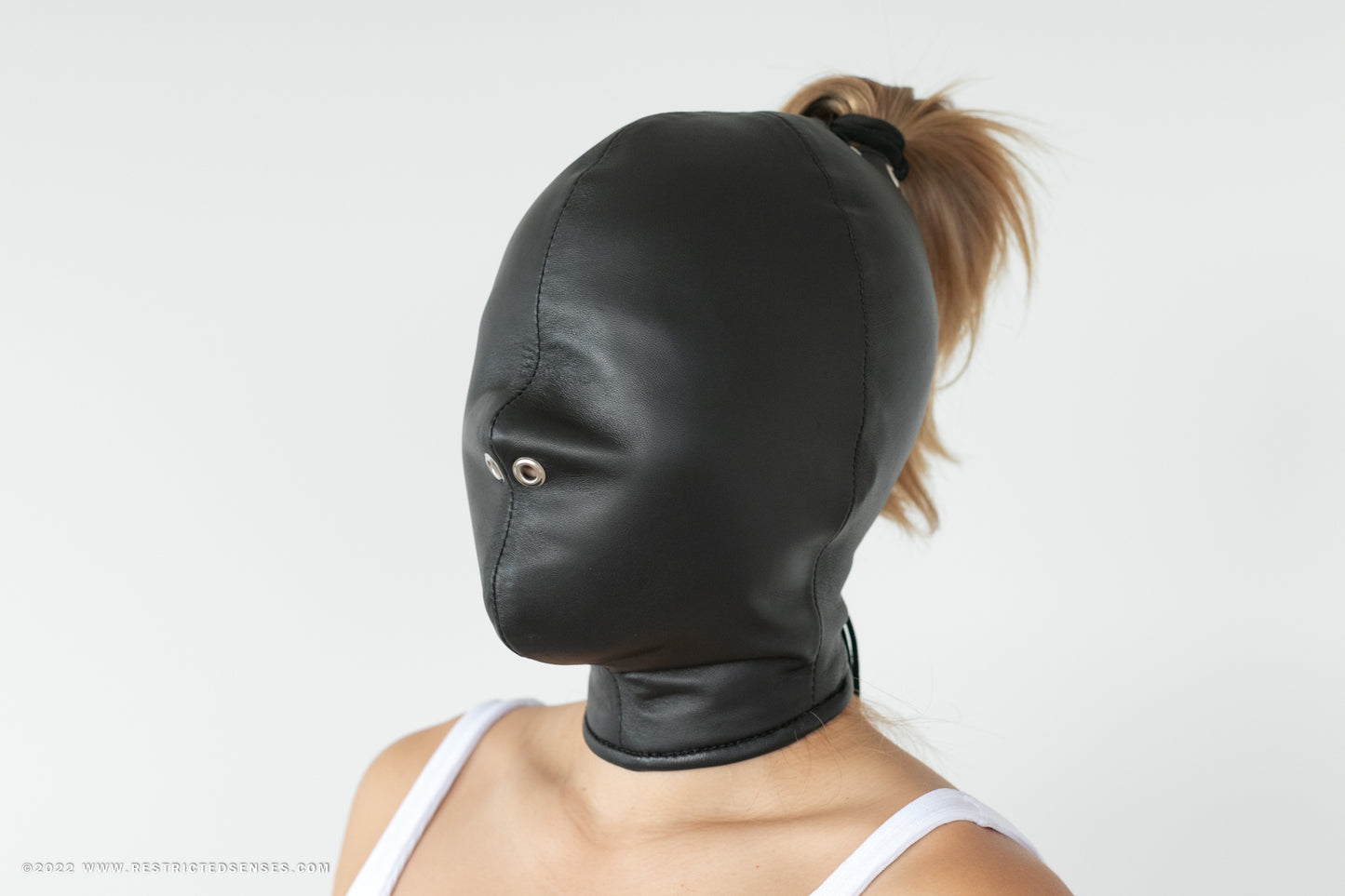 Leather Bondage Hood