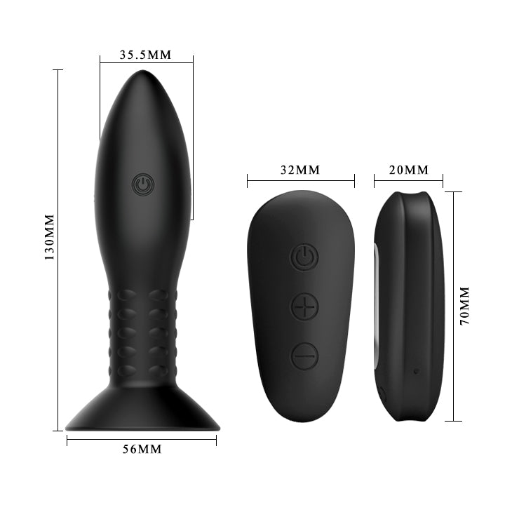 Mr Play Rotation Beads Anal Plug