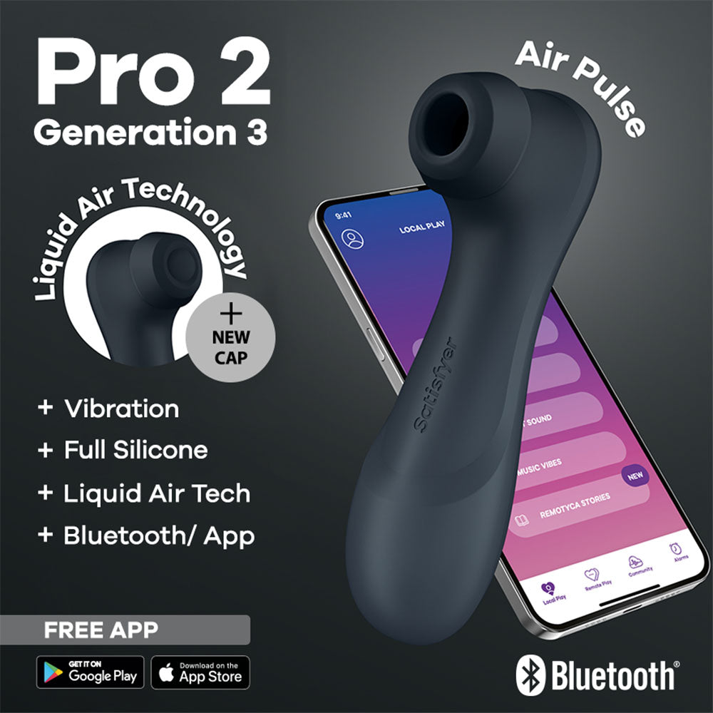Satisfyer Pro 2 Gen 3 App Control - Dark Grey