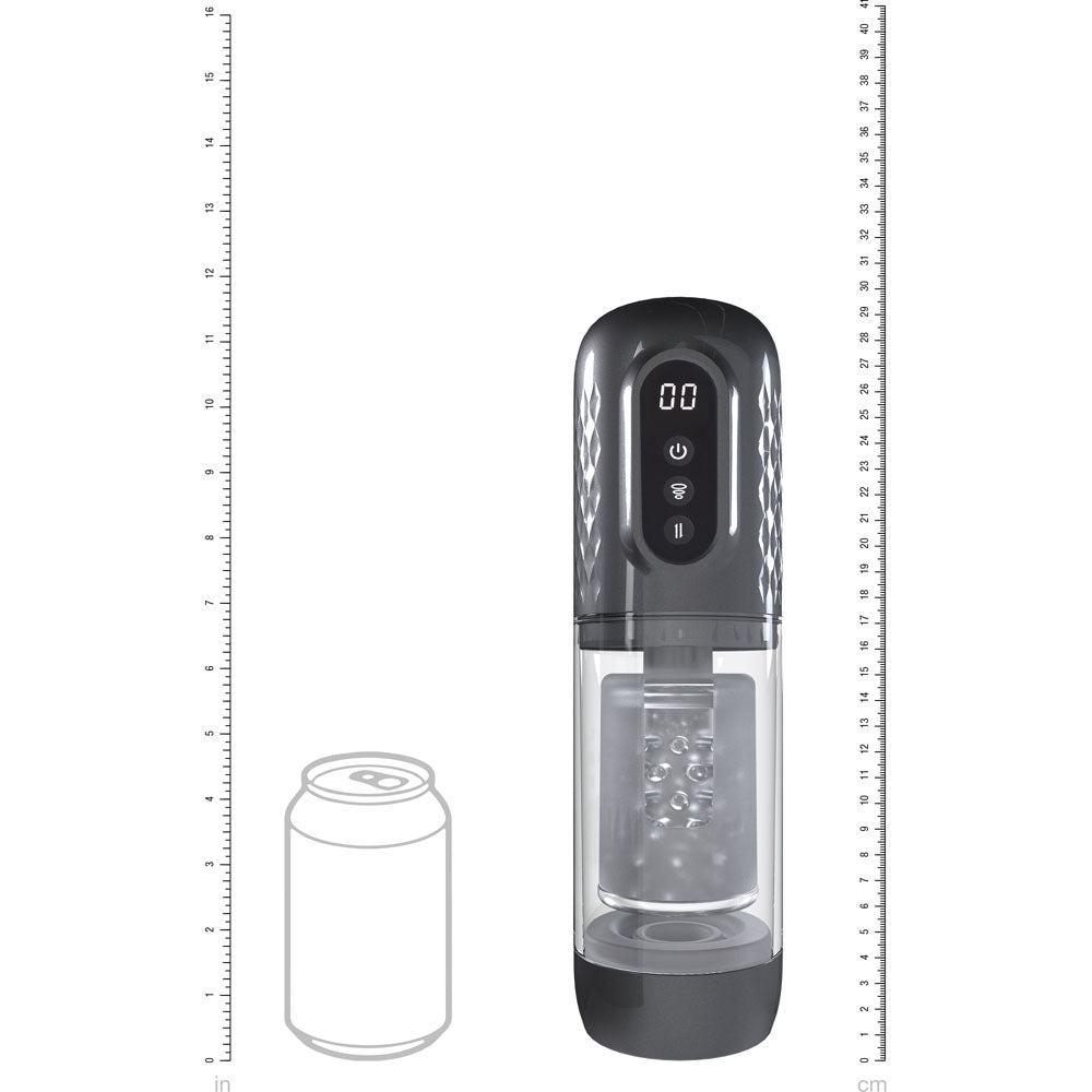 Pumped Vortex Rotating Auto Masturbator
