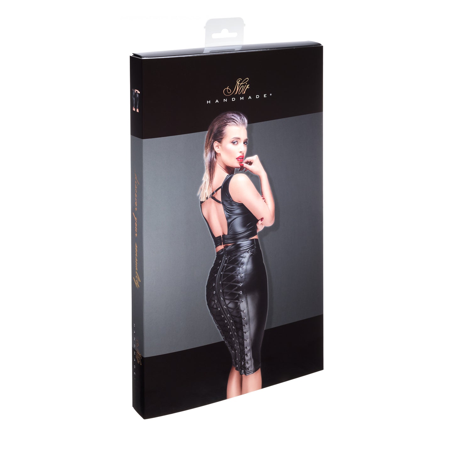 Powerwetlook Pencil Skirt