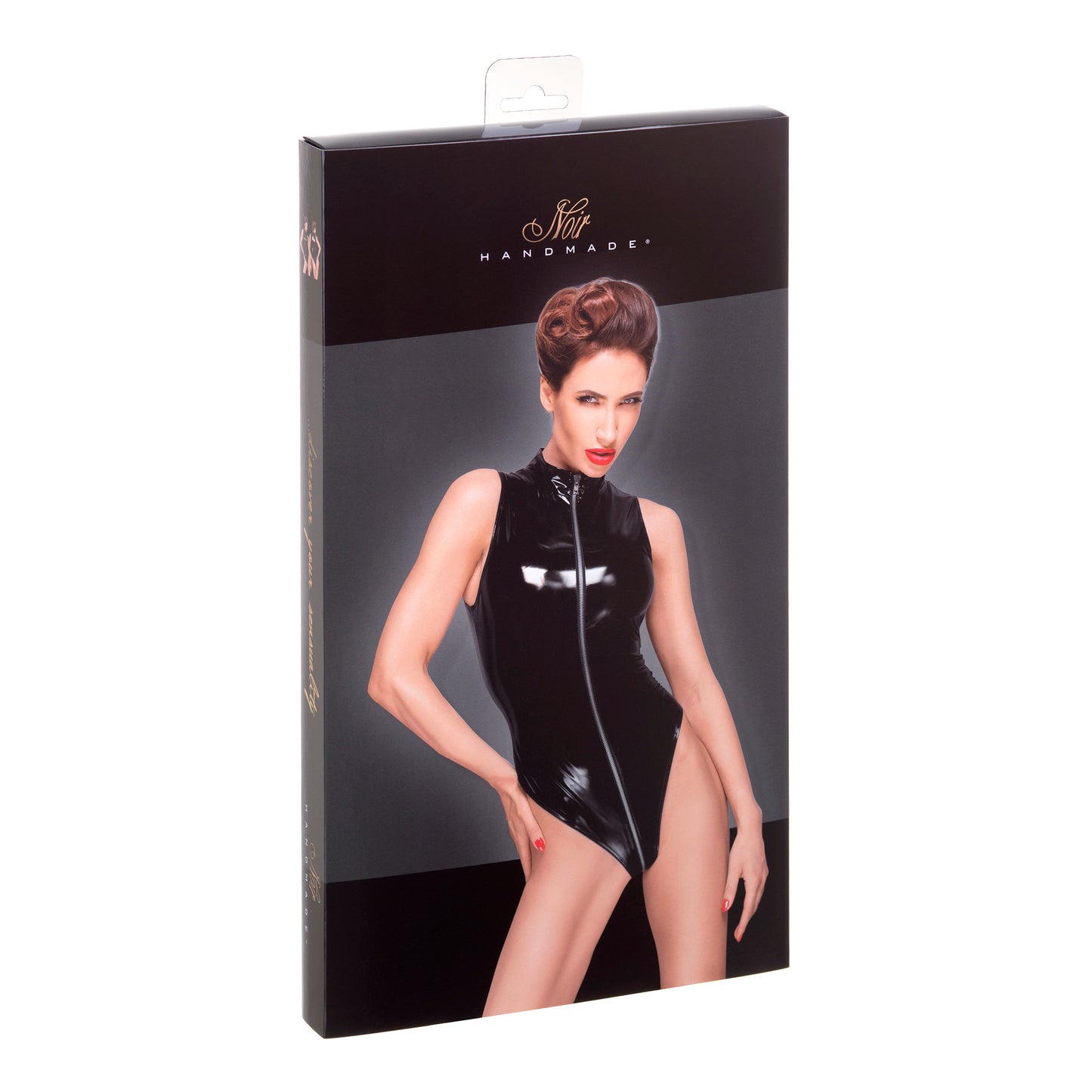 PVC Body with Deep-Cut Shoulder Line and 3-Way Zipper