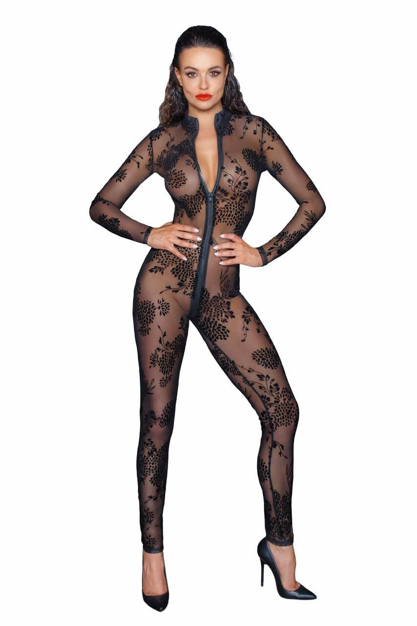 Long Tulle Overall with 3-Way Zipper