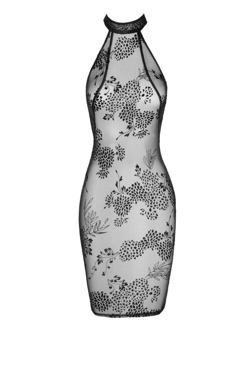 Midi Tulle Dress with Velvet Straps