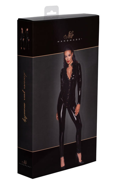 Long Button-Up PVC Overall