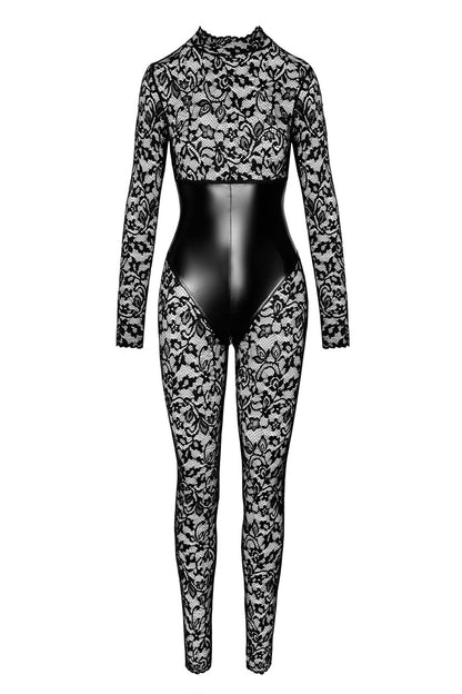 Enigma Lace Catsuit with Underbust Bodice