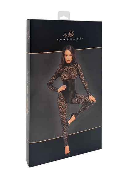 Enigma Lace Catsuit with Underbust Bodice