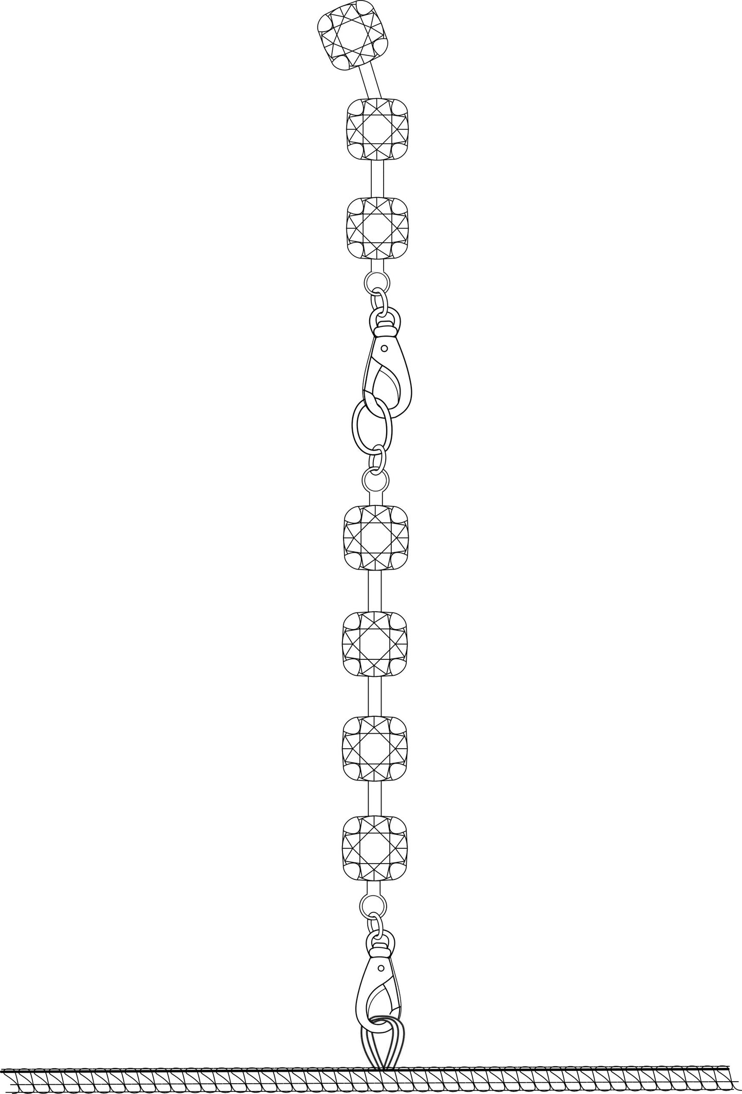 Mirage Wetlook Mini Dress with Rhinestone Chain