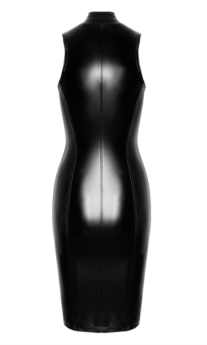 Commandant Power Wetlook Midi Dress