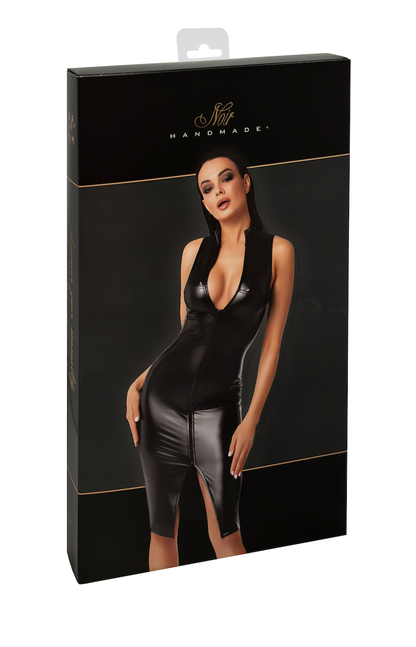 Commandant Power Wetlook Midi Dress