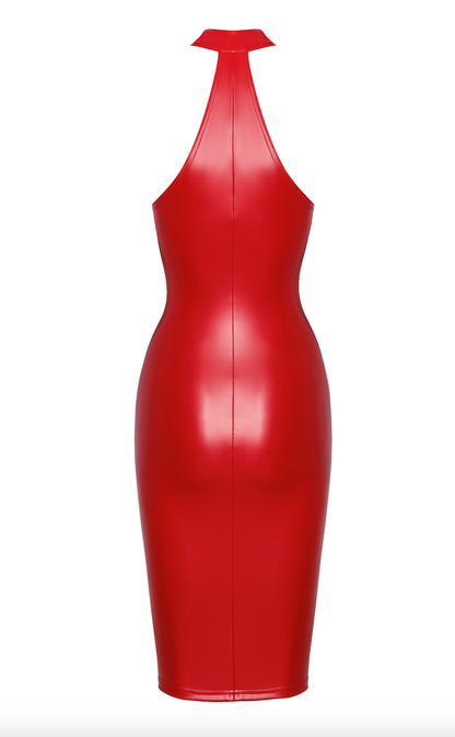 Orgia Midi Dress Red