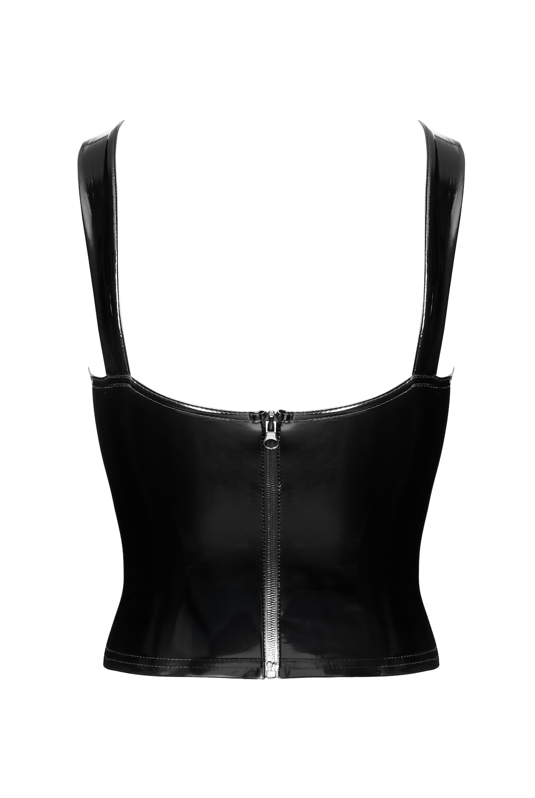 Dominae Frontbind PVC Corset Top