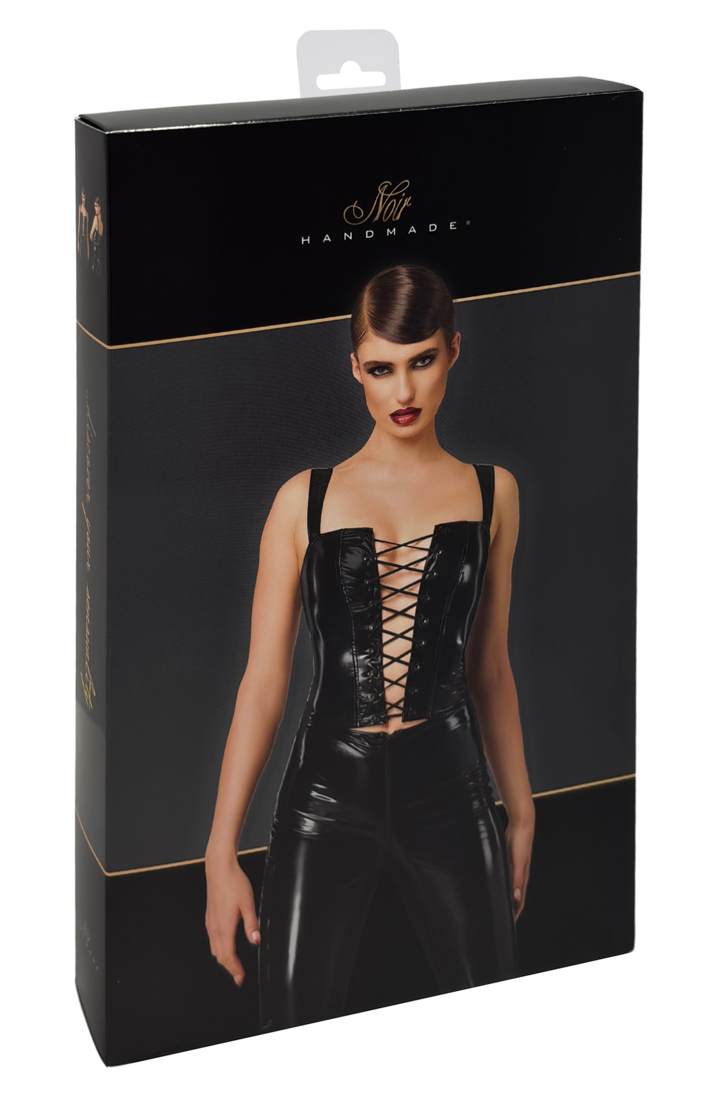 Dominae Frontbind PVC Corset Top