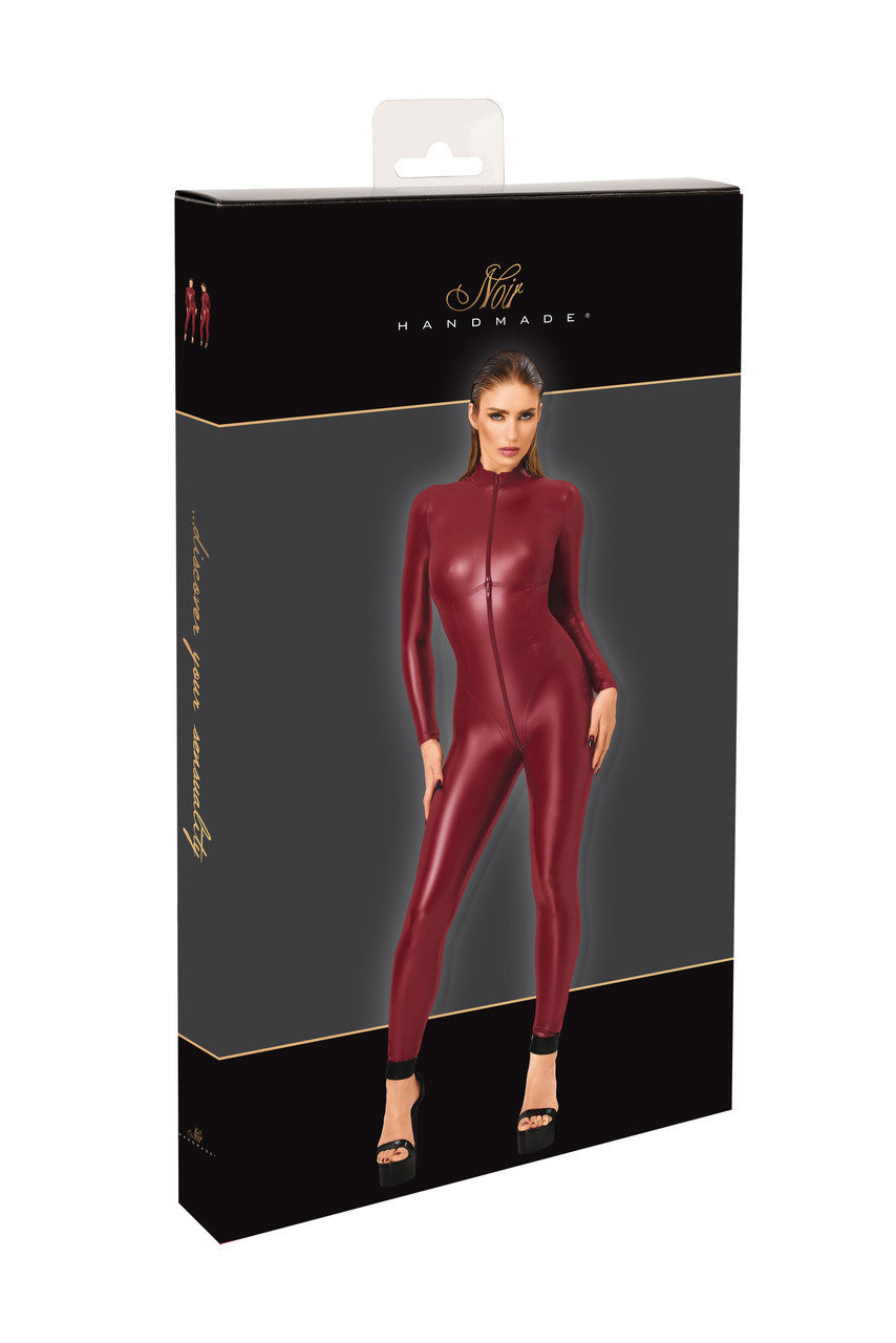 Dark Romance Three-Way Zip Catsuit