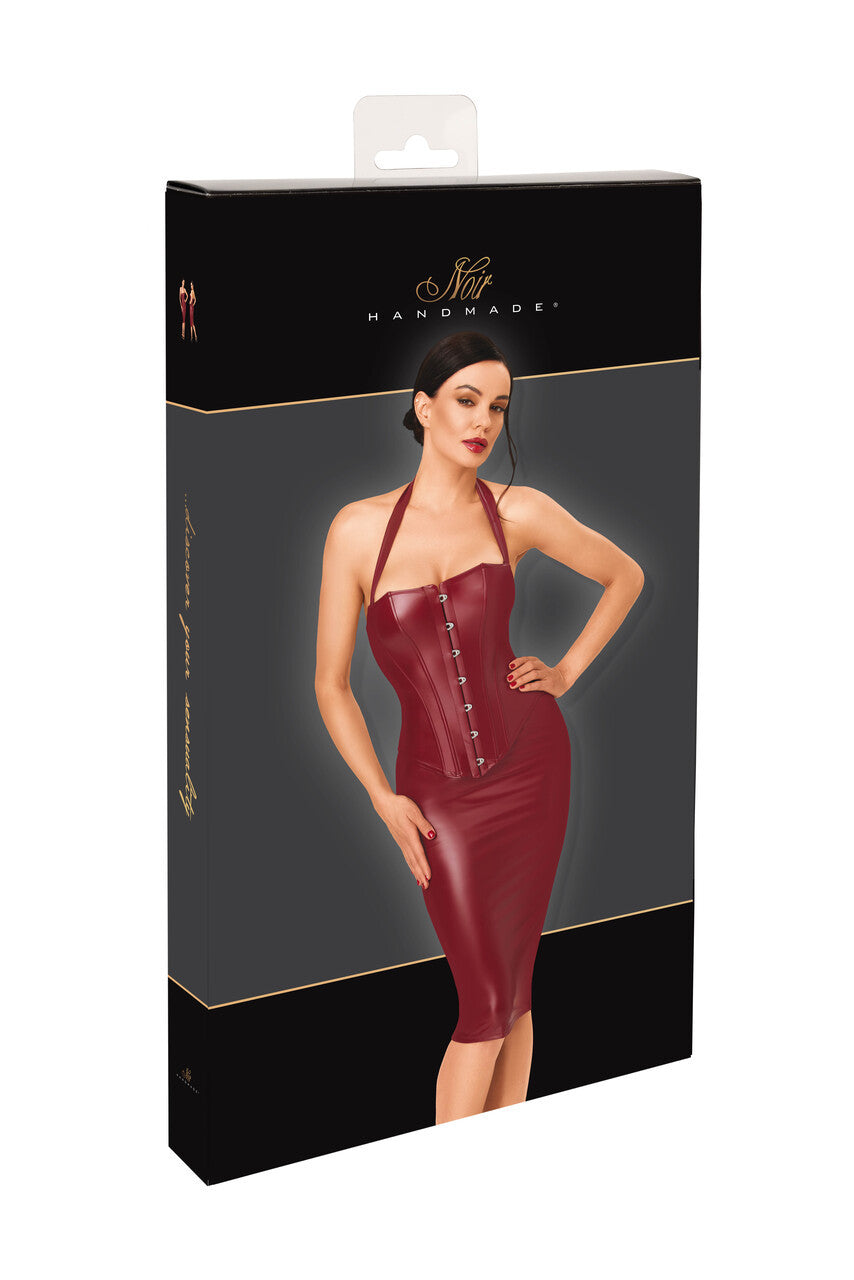 Dark Romance Corset Midi Dress