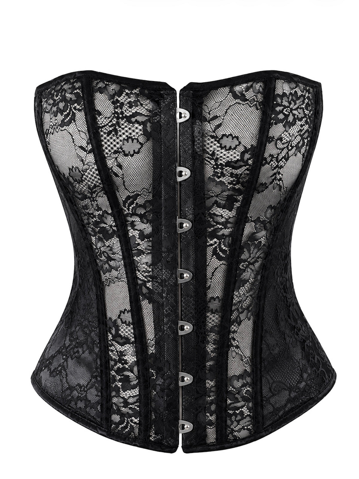 One More Kiss Lace & Powerwetlook Corset