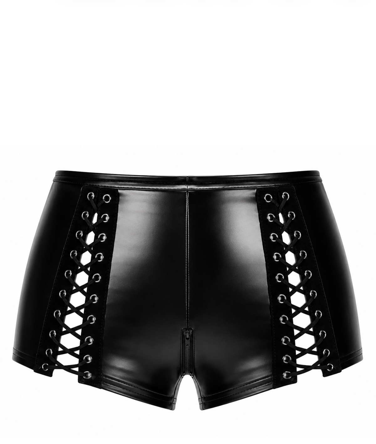 Do Not Disturb Lace-Up Shorts