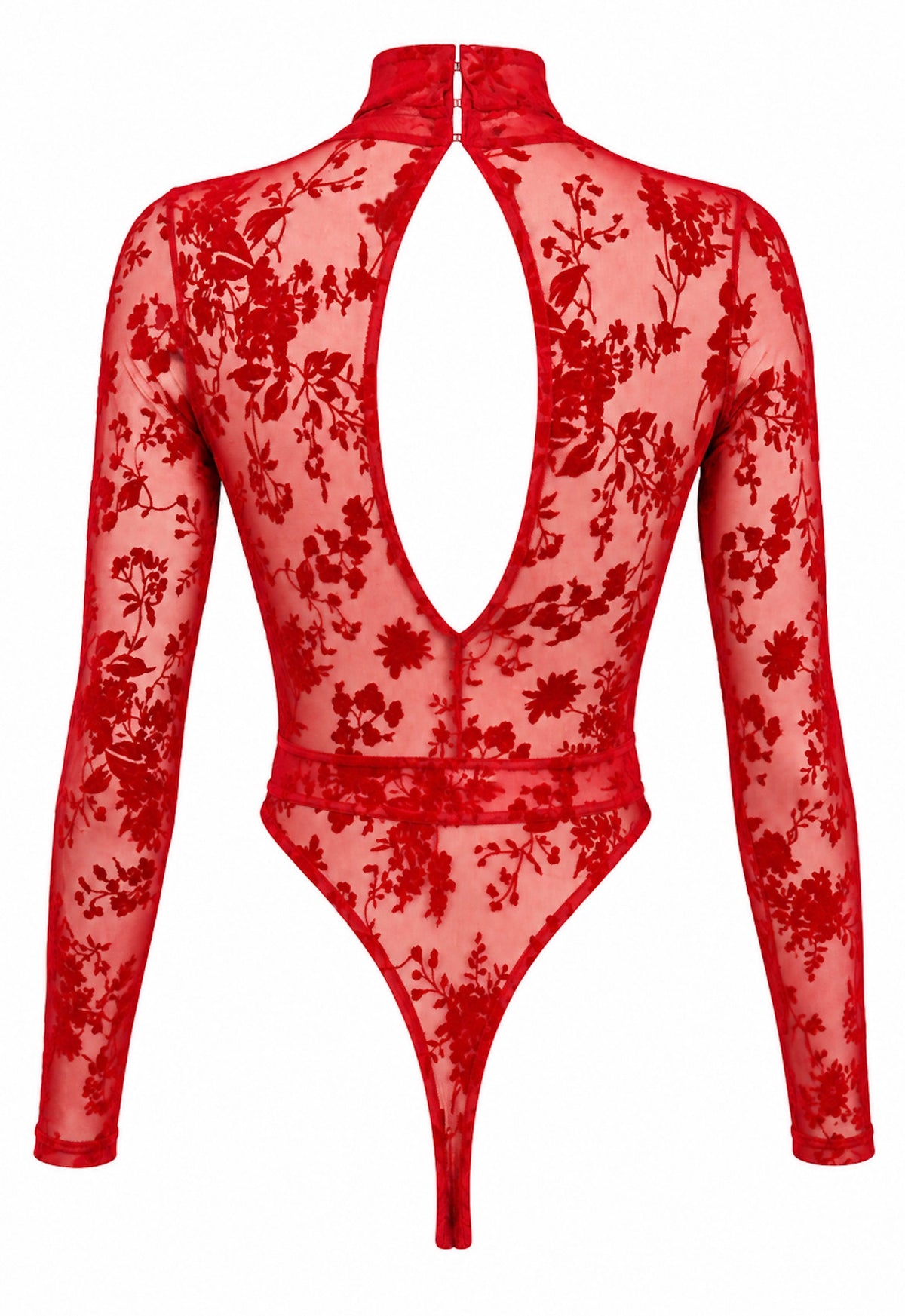 Lovebite Plunging V Bodysuit