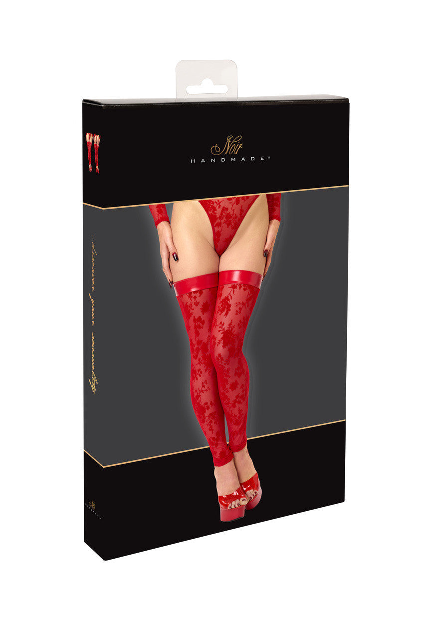 Plaything Thigh-High Stockings flat lay