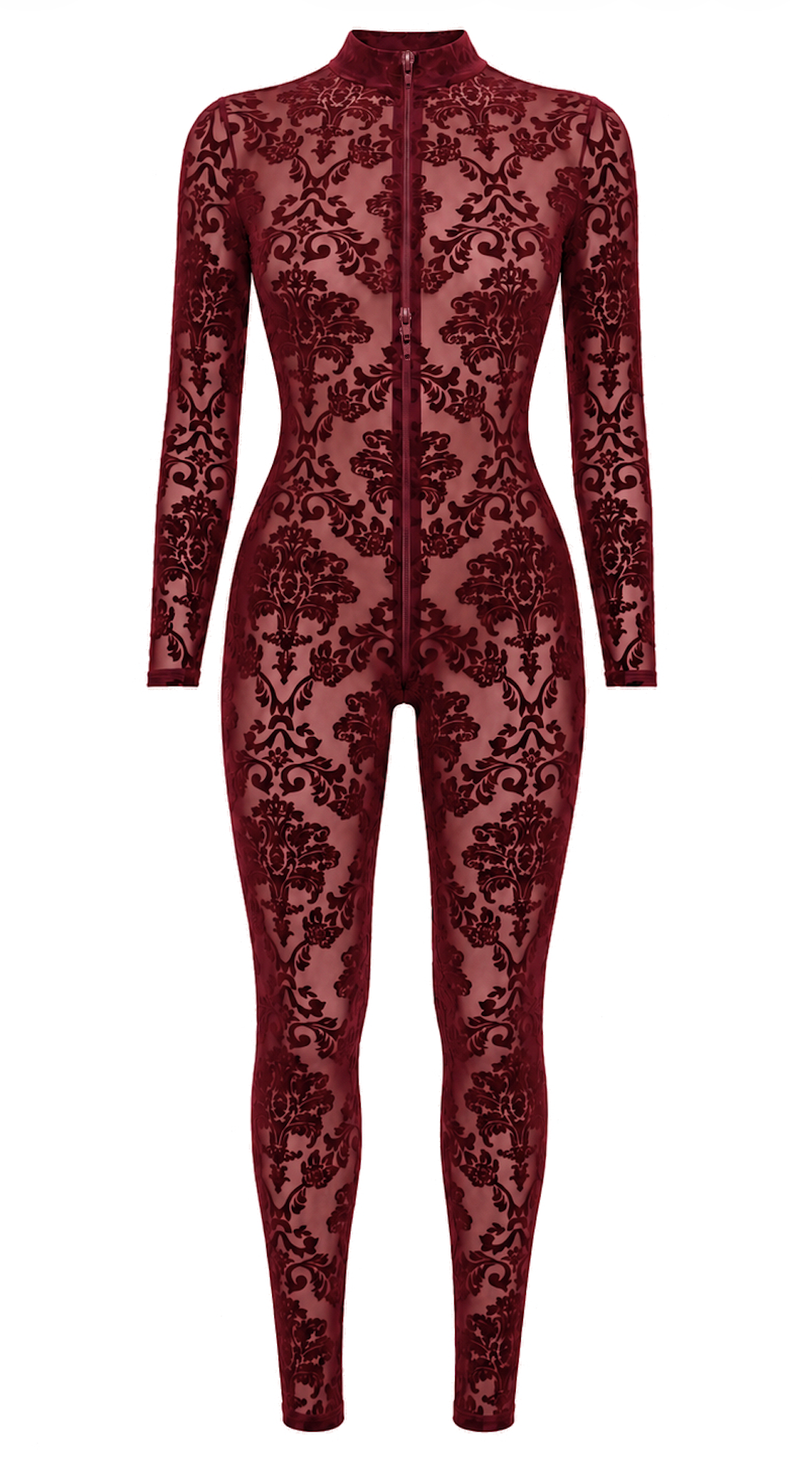 Masquerade Three-Way Zip Catsuit