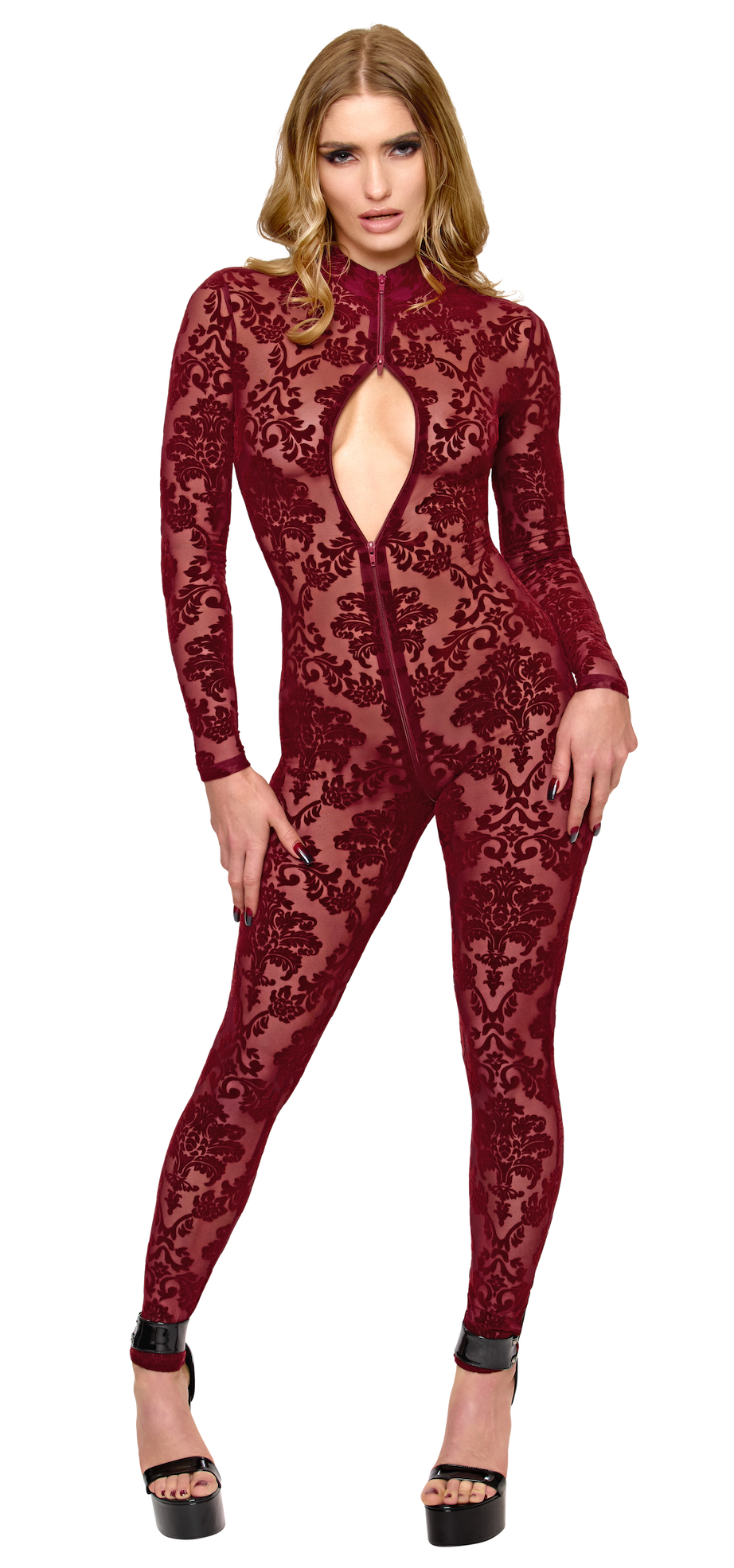Masquerade Three-Way Zip Catsuit