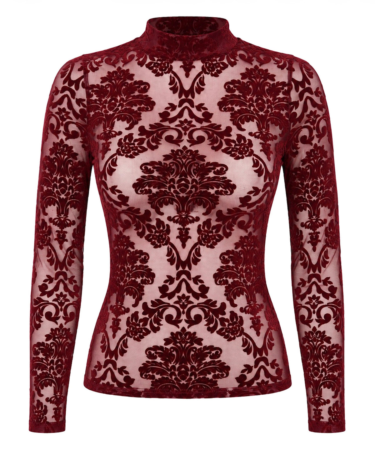 Masquerade Long-Sleeve Top