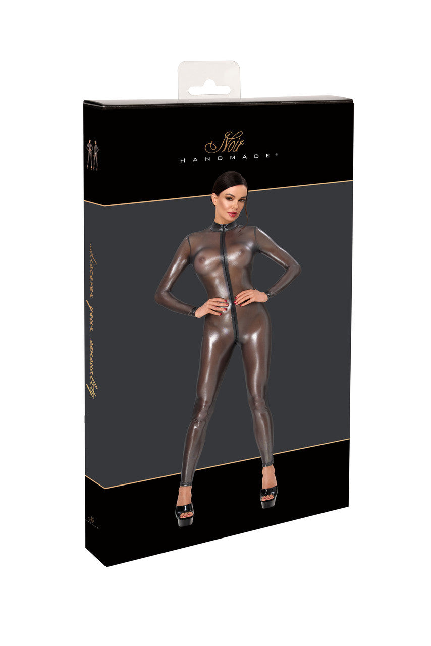 Moondust Three-Way Zip Catsuit flat lay front