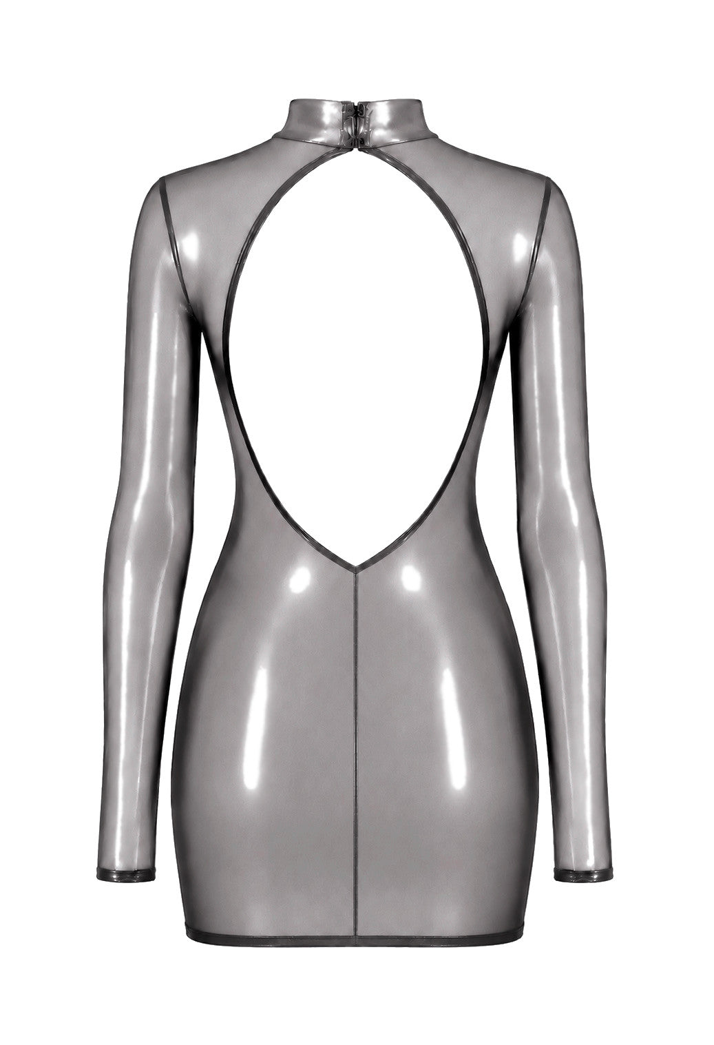 Moondust Open-Back Mini Dress flat lay back