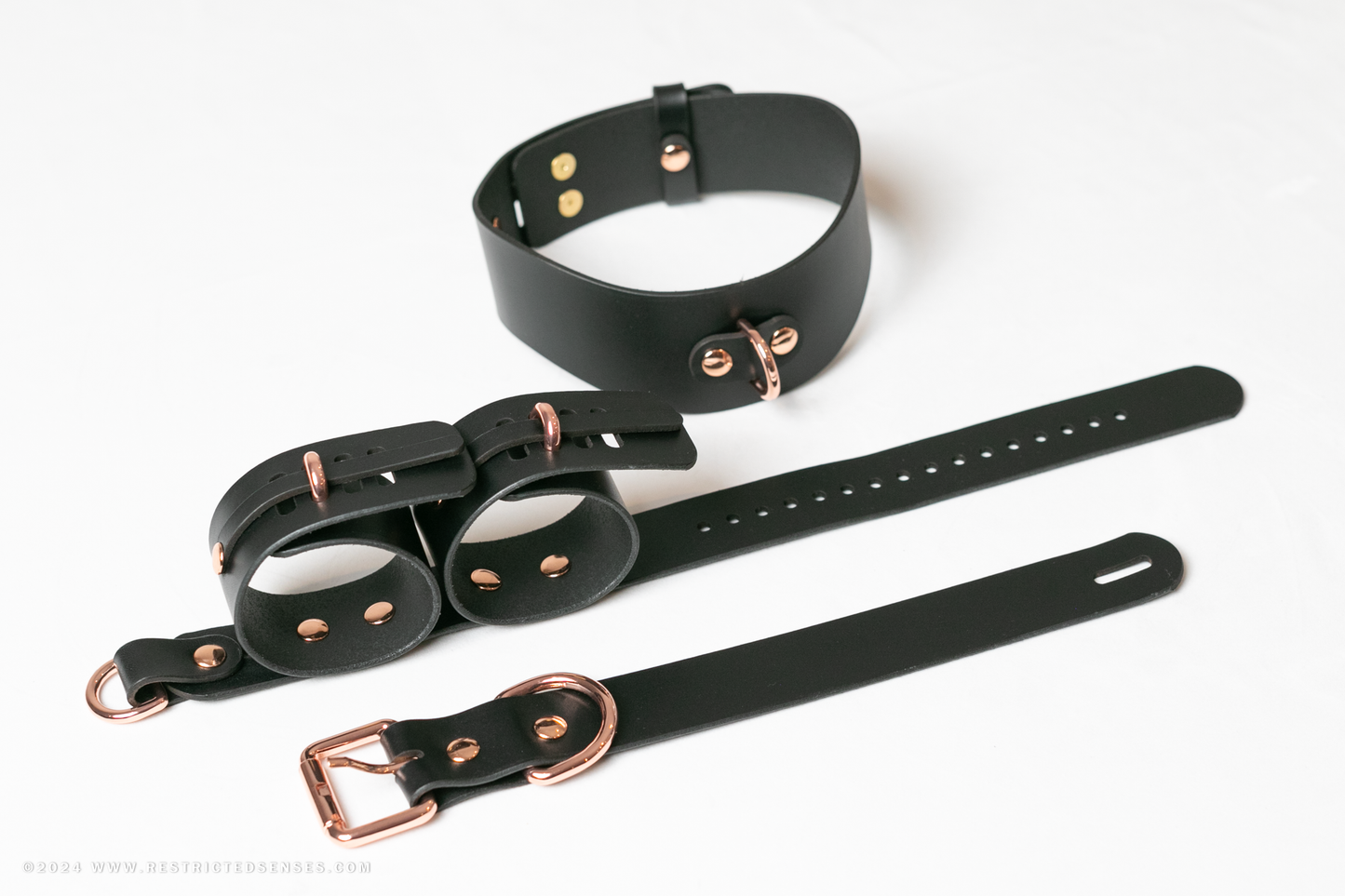 Locking Post Arms to Collar Bondage Detention Restraint System