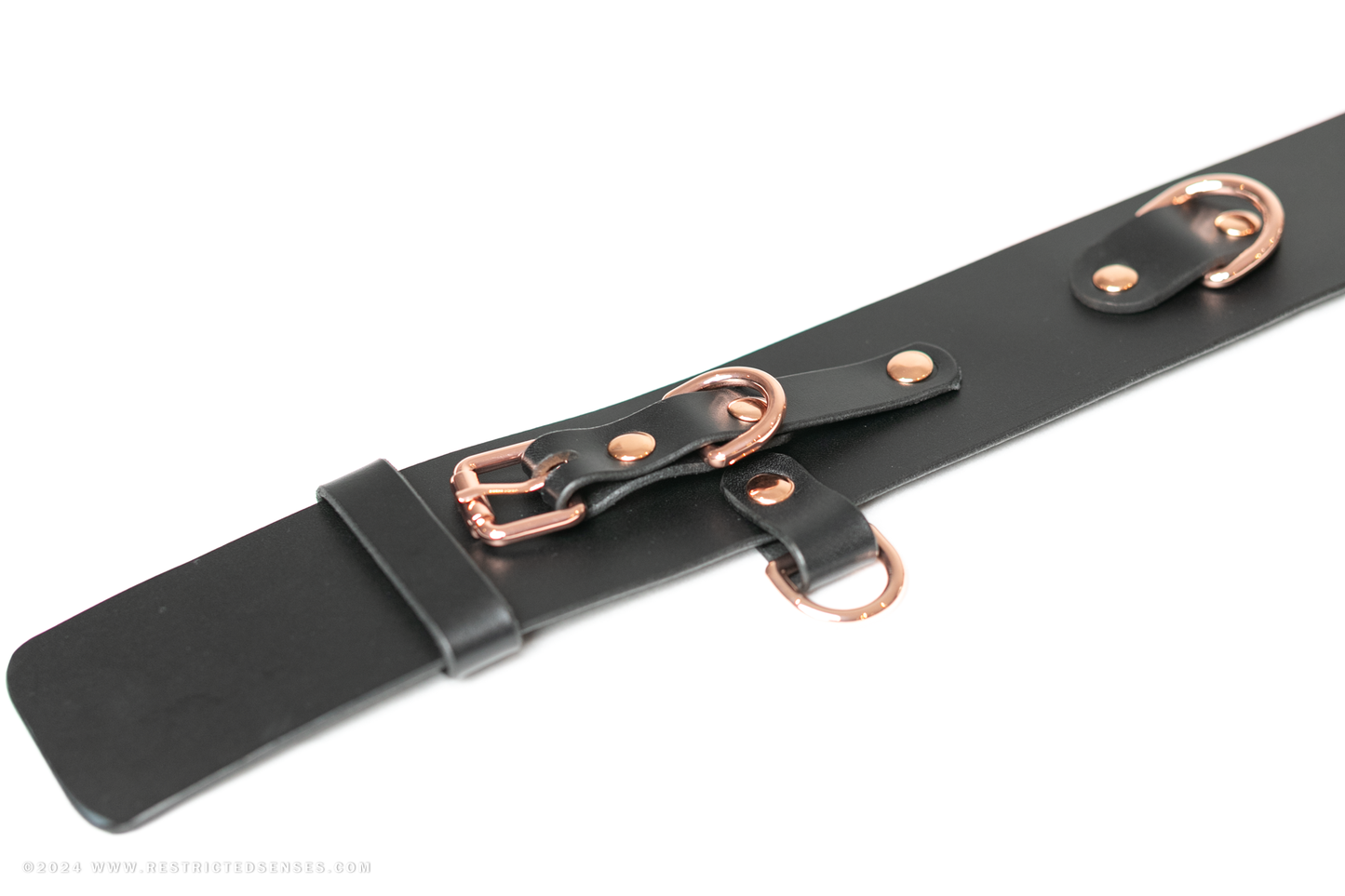 Premium Leather Bondage Belt / BDSM Corset