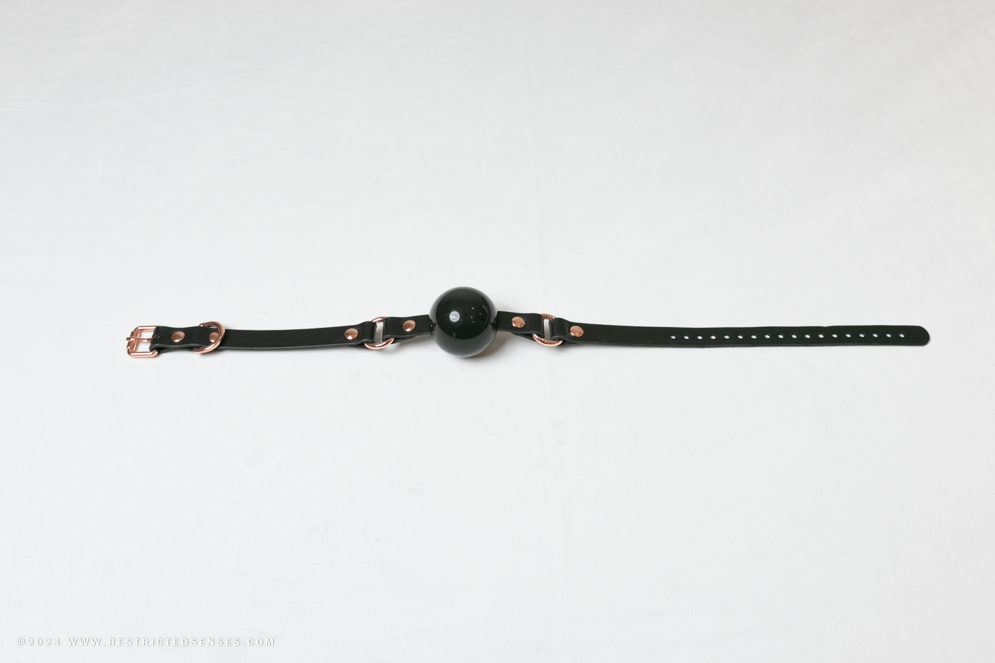 Leather Single Strap Bondage Ball Gag