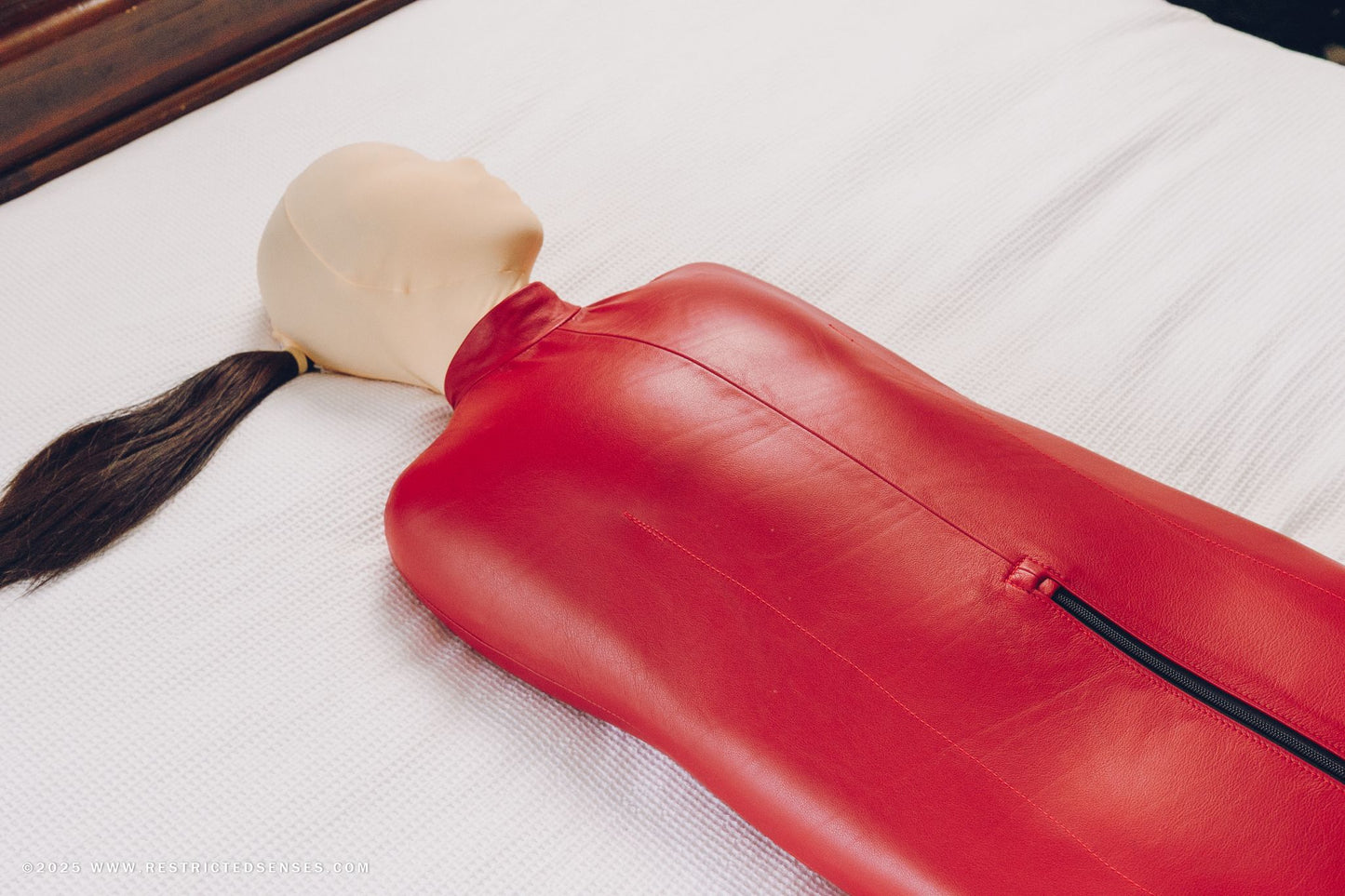 Leather Lacing Sleepsack Rear Zipper Entry