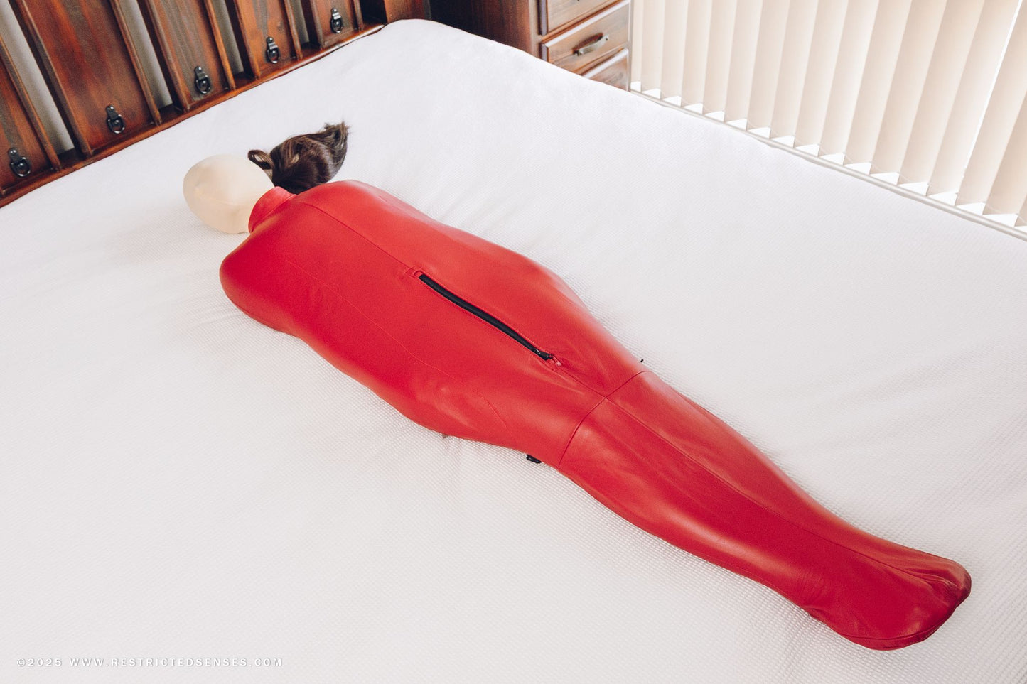 Leather Lacing Sleepsack Rear Zipper Entry