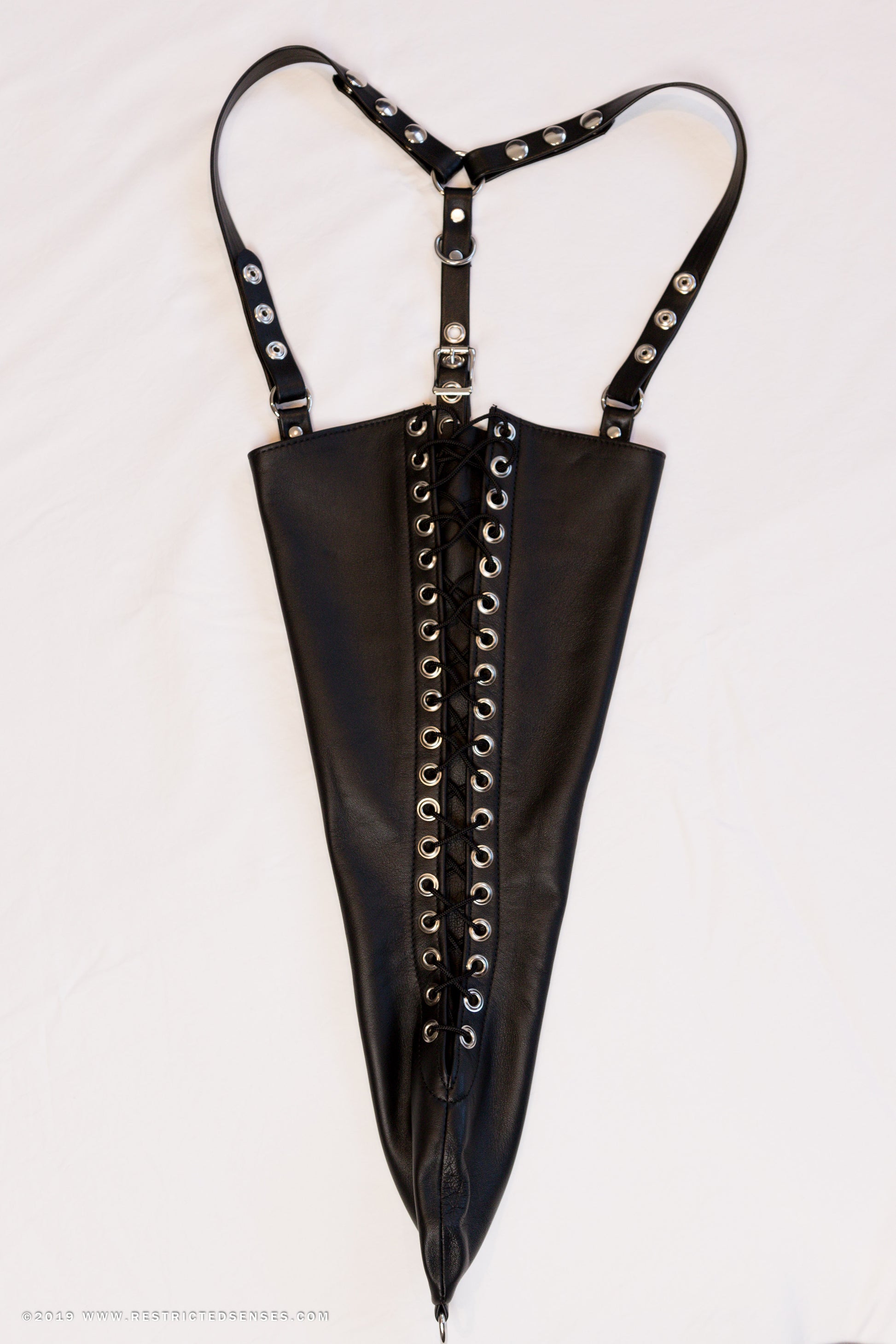 Steel Boned Corset With Bondage Armbinders -  Sweden