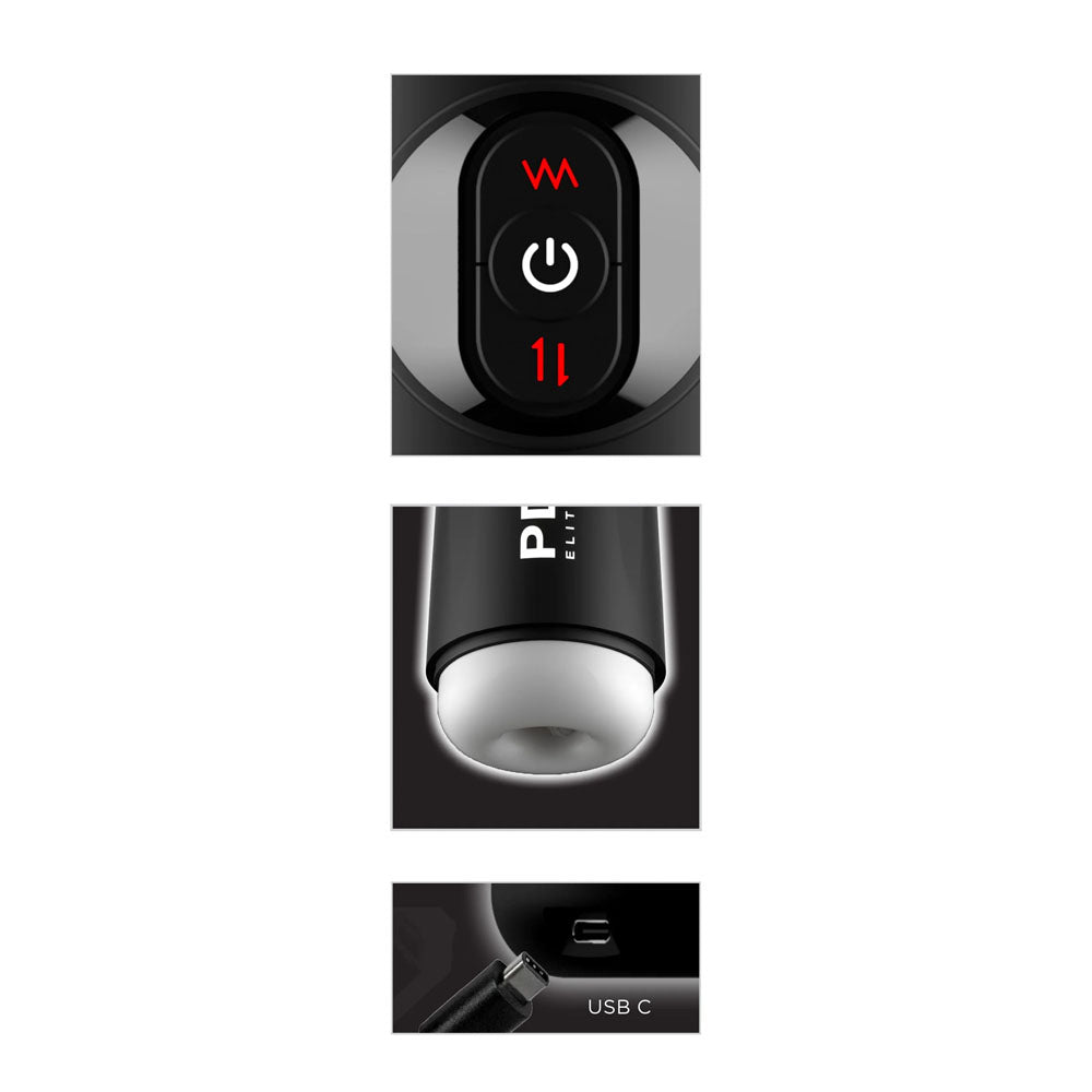 PDX Elite Moto-Milker Thrusting Stroker