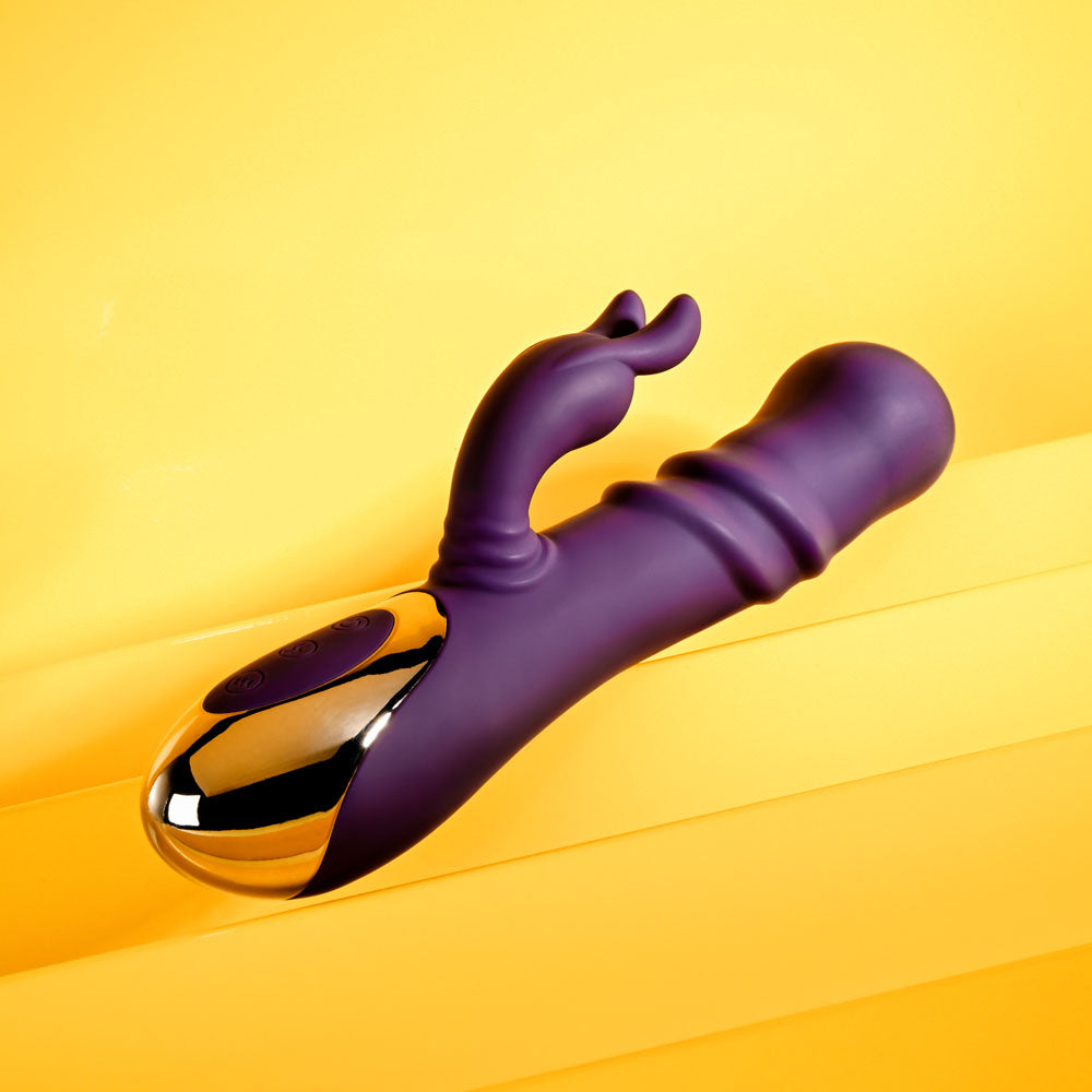 Playboy Pleasure Bunny Punch Twirling Rabbit Vibrator