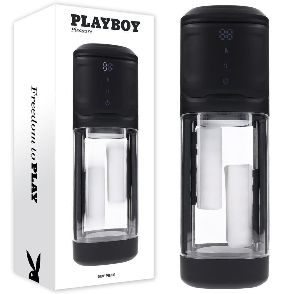 Playboy Pleasure Side Piece Warming Auto Stroker