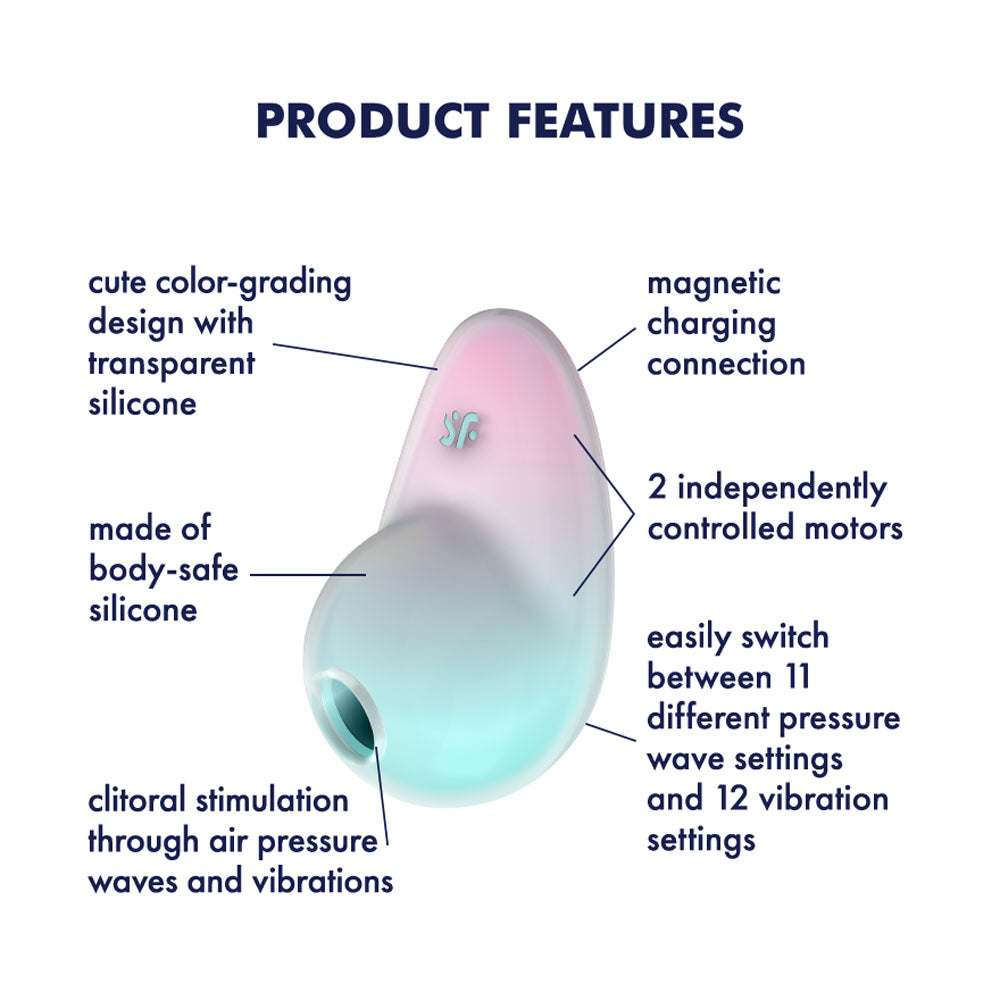 Satisfyer Pixie Dust Air Pulse - Mint