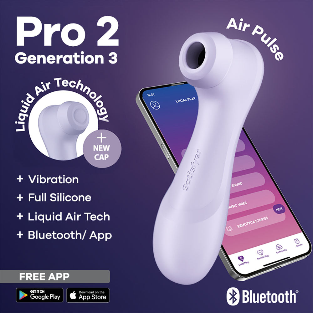 Satisfyer Pro 2 Gen 3 App Control - Lilac