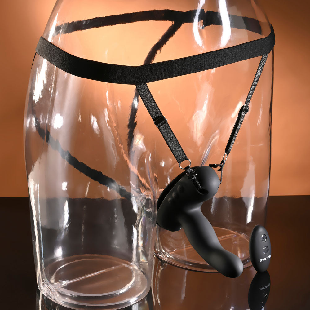 Evolved Come Closer Vibrating Strap-On