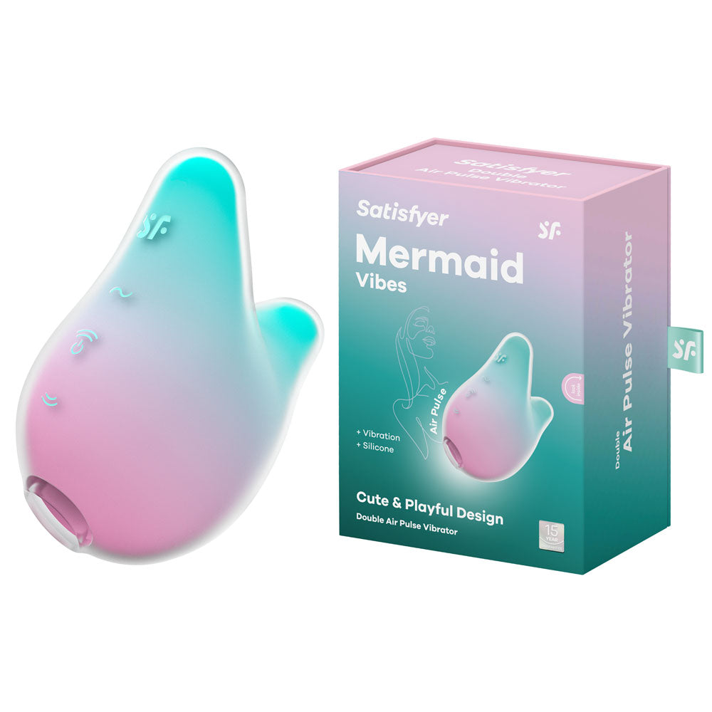 Satisfyer Mermaid Vibes Air Pulse - Mint