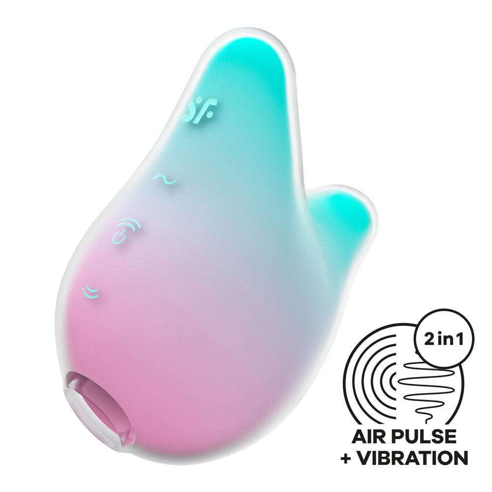 Satisfyer Mermaid Vibes Air Pulse - Mint