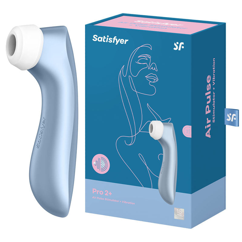 Satisfyer Pro 2+ Air Pulse - Blue