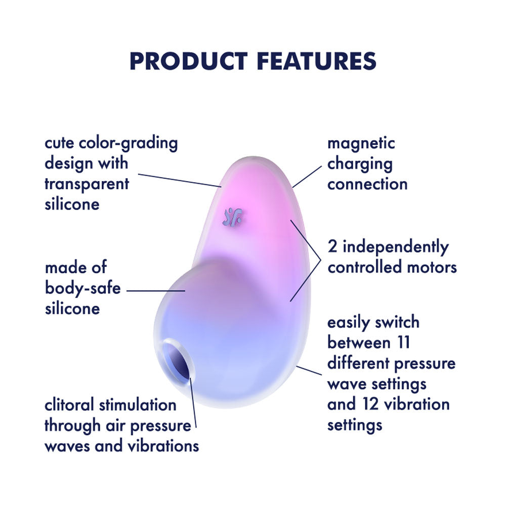 Satisfyer Pixie Dust Air Pulse - Violet