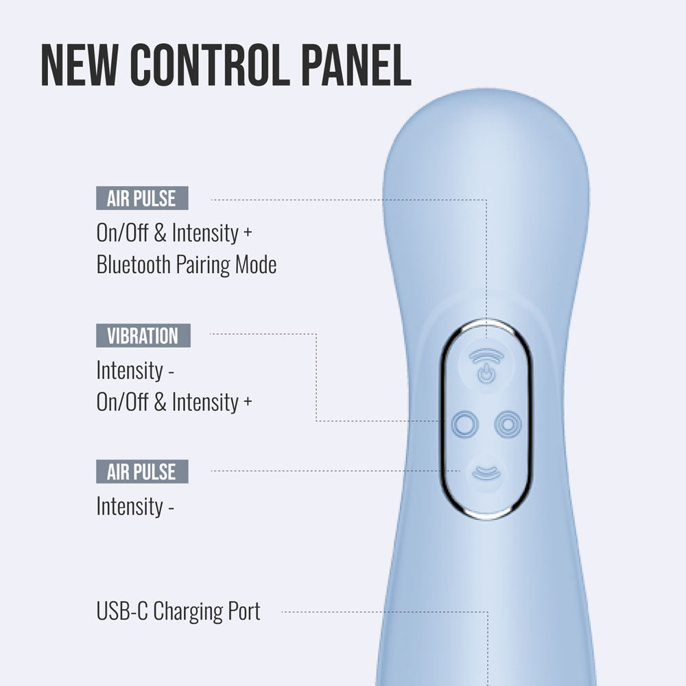 Satisfyer Pro 2 Gen 4 App Control - Serene Blue