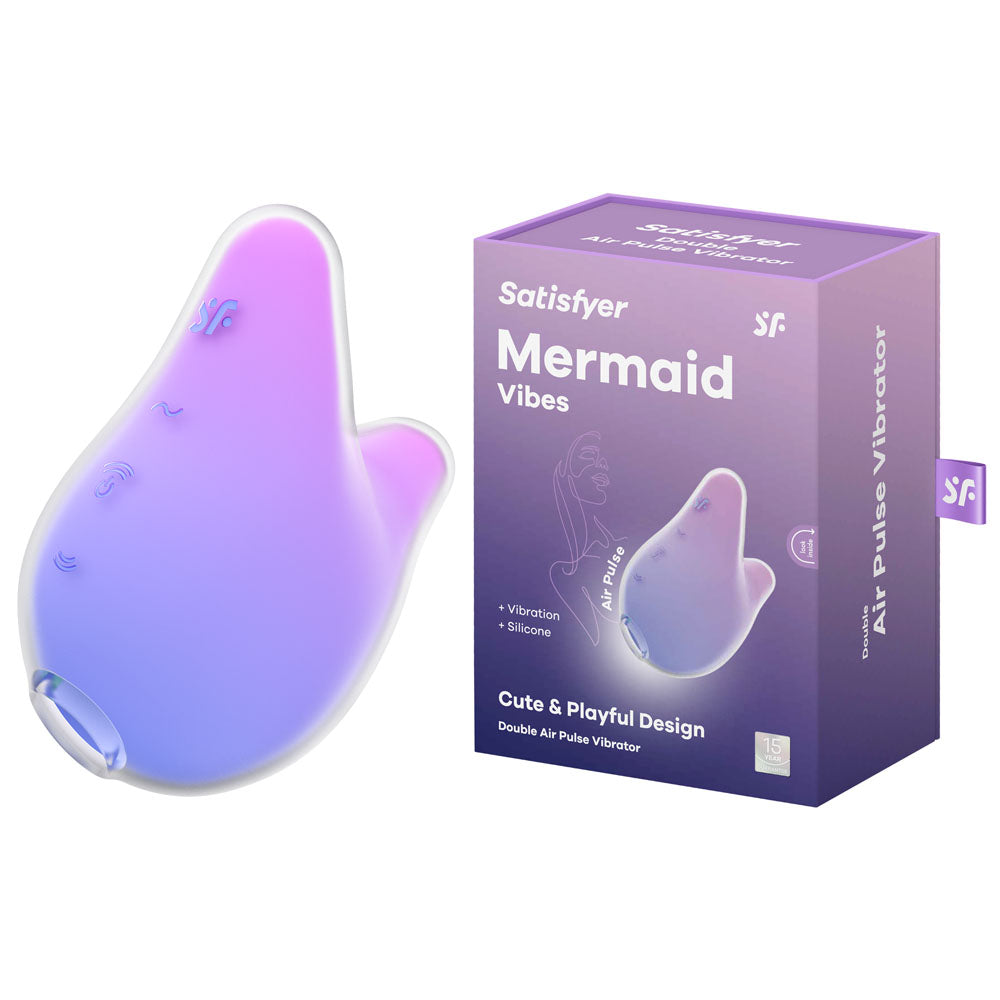 Satisfyer Mermaid Vibes Air Pulse - Violet